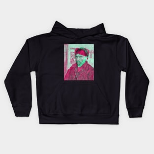 Van Gogh Interactive Magenta&Green Filter T-Shirt By Red&Blue Kids Hoodie